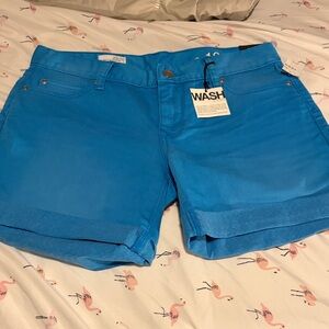 GAP Bright Blue Women's Sexy Boyfriend Jean Shorts - 0/25